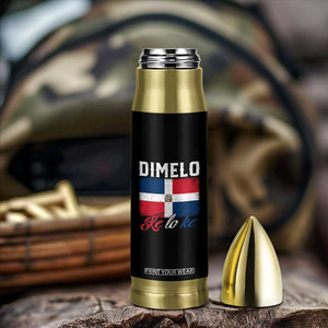 Dimelo Ke Lo Ke Dominican Republic Flag Bullet Tumbler TS10 Print Your Wear