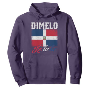 Dimelo Ke Lo Ke Dominican Republic Flag Hoodie TS10 Purple Print Your Wear