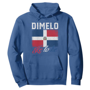 Dimelo Ke Lo Ke Dominican Republic Flag Hoodie TS10 Royal Blue Print Your Wear