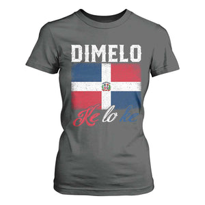 Dimelo Ke Lo Ke Dominican Republic Flag T Shirt For Women TS10 Dark Heather Print Your Wear