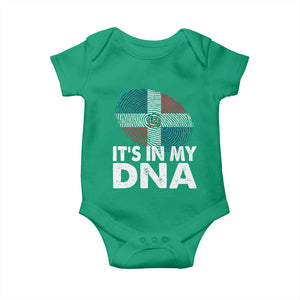 It's in My DNA Dominican Flag Baby Onesie TS10 Irish Green Print Your Wear