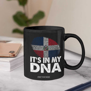It's in My DNA Dominican Flag Coffee Mug TS10 Print Your Wear