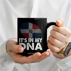 It's in My DNA Dominican Flag Coffee Mug TS10 Print Your Wear
