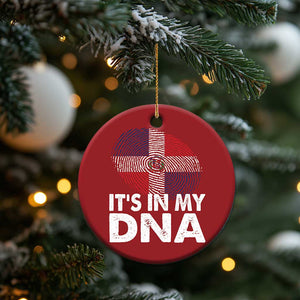 It's in My DNA Dominican Flag Christmas Ornament TS10 Print Your Wear