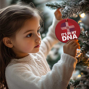 It's in My DNA Dominican Flag Christmas Ornament TS10 Print Your Wear