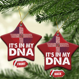 It's in My DNA Dominican Flag Christmas Ornament TS10 Star Red Print Your Wear