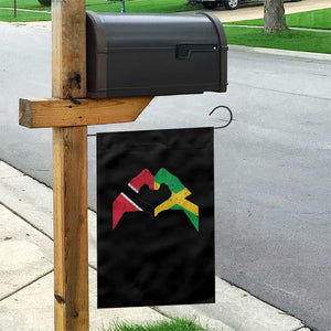 Trinidad and Tobago Jamaican Garden Flag Two Flags One Heart TS10 Print Your Wear