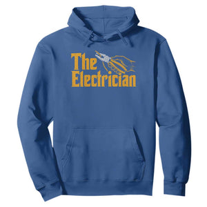 The Electrician Hoodie Vintage Wire Stripper Pliers Graphic