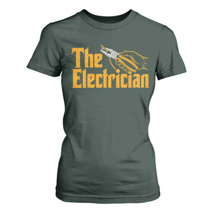 The Electrician T Shirt For Women Vintage Wire Stripper Pliers Graphic