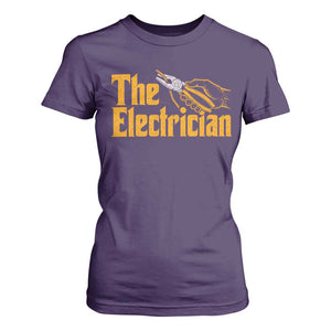 The Electrician T Shirt For Women Vintage Wire Stripper Pliers Graphic