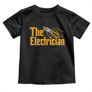The Electrician Toddler T Shirt Vintage Wire Stripper Pliers Graphic