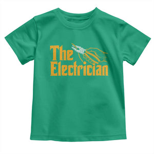 The Electrician Toddler T Shirt Vintage Wire Stripper Pliers Graphic