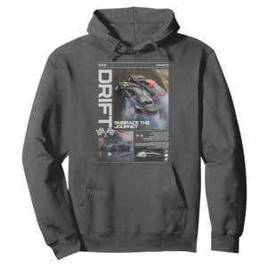 Vintage Japanese Drift Race Car Hoodie Cool Retro Vintage JDM Tokyo Japan Drifting TS10 Dark Heather Print Your Wear