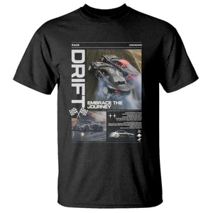 Vintage Japanese Drift Race Car T Shirt Cool Retro Vintage JDM Tokyo Japan Drifting TS10 Black Print Your Wear