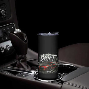 Vintage Japanese Drift Race Car Skinny Tumbler Retro Vintage JDM Tokyo Japan Drifting TS10 Print Your Wear