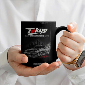 Retro JDM Drift Car Coffee Mug Japanese Tokyo Japan Drifting Race Car TS10 Print Your Wear