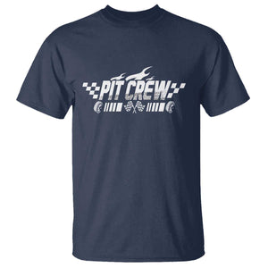 Pit Crew T Shirt Race Car Family Racing Birthday Hosting Parties TS10 Navy Print Your Wear