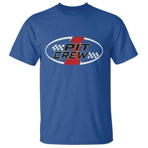 Pit Crew T Shirt Race Car Racing Birthday Hosting Parties TS10 Royal Blue Print Your Wear