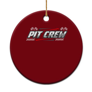 Pit Crew Ceramic Ornament Race Car Family Racing Birthday Parties TS10 1pc Red Print Your Wear