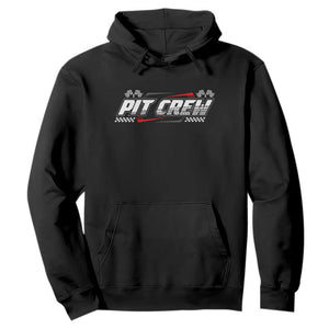 Pit Crew Hoodie Race Car Family Racing Birthday Parties TS10 Black Print Your Wear