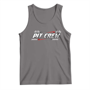 Pit Crew Tank Top Race Car Family Racing Birthday Parties TS10 Deep Heather Print Your Wear