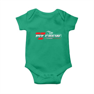 Pit Crew Baby Onesie Family Racing Birthday Race Car TS10 Irish Green Print Your Wear