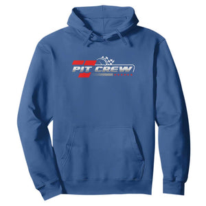 Pit Crew Hoodie Family Racing Birthday Race Car TS10 Royal Blue Print Your Wear