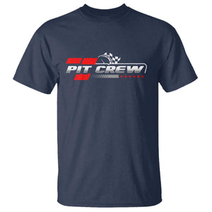 Pit Crew T Shirt Family Racing Birthday Race Car TS10 Navy Print Your Wear