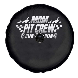 Mom Pit Crew Spare Tire Cover Race Car Family Racing Birthday Hosting Parties TS10 Print Your Wear