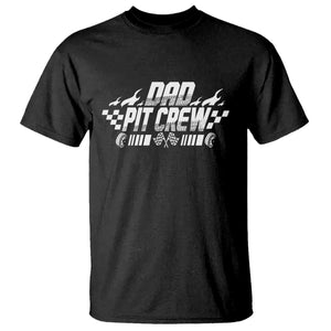 Dad Pit Crew T Shirt Race Car Family Racing Birthday Hosting Parties TS10 Black Print Your Wear