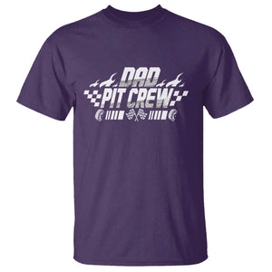 Dad Pit Crew T Shirt Race Car Family Racing Birthday Hosting Parties TS10 Purple Print Your Wear