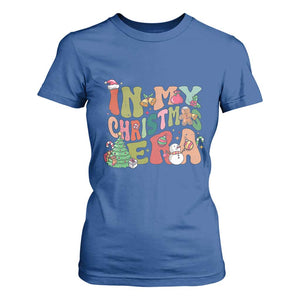 In My Christmas Era T Shirt For Women Cute Groovy Holiday Xmas TS10 Royal Blue Print Your Wear