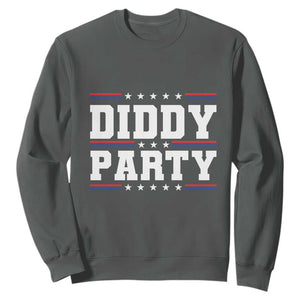 Diddy Party Sweatshirt Funny Offensive Humorous Saying TS10 Dark Heather Print Your Wear