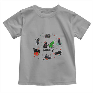 Cute Cat Christmas Baby Shirt What? Funny Meowy Catmas Gift For New Year TS10 Sport Gray Print Your Wear