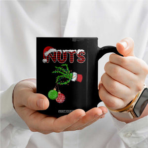 Funny Couples Christmas Coffee Mug Chest And Nuts Matching Holiday Skeleton Hand TS10 Print Your Wear