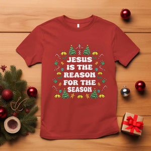Christian Christmas T Shirt Ugly Christmas Sweaters Jesus Is The Reason For The Season TS10 Red Print Your Wear
