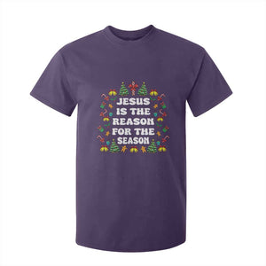 Christian Christmas T Shirt For Kid Ugly Christmas Sweaters Jesus Is The Reason For The Season TS10 Purple Print Your Wear