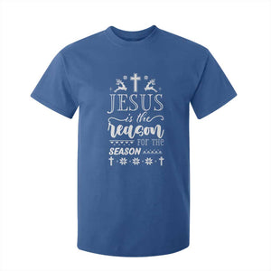 Christian Christmas T Shirt For Kid Jesus Is The Reason For The Season Xmas Faith TS10 Royal Blue Print Your Wear