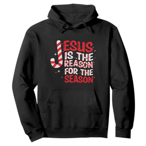 Christian Christmas Hoodie Jesus Is The Reason For The Season TS10 Black Print Your Wear
