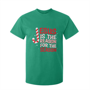 Christian Christmas T Shirt For Kid Jesus Is The Reason For The Season TS10 Irish Green Print Your Wear
