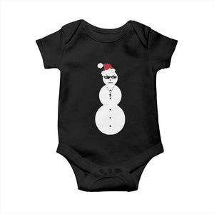 Funny Angry Snowman Baby Onesie Gangster Snowmen Rap Hip Hop TS10 Black Print Your Wear