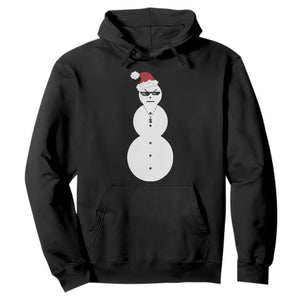 Funny Angry Snowman Hoodie Gangster Snowmen Rap Hip Hop TS10 Black Print Your Wear