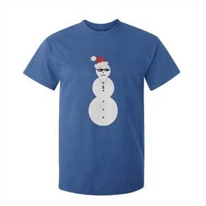 Funny Angry Snowman T Shirt For Kid Gangster Snowmen Rap Hip Hop TS10 Royal Blue Print Your Wear