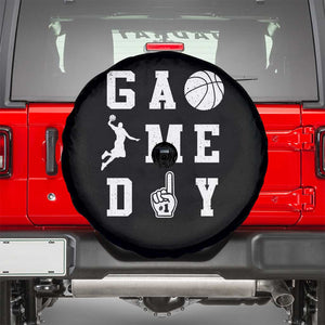 Game Day Basketball Spare Tire Cover Basketball Mom Sports Fan TS10 Black Print Your Wear