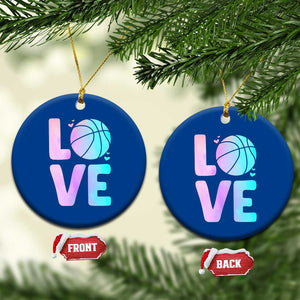 Basketball Lovers Ceramic Ornament Basketball Mom Sports Fan TS10 1pc Blue Print Your Wear
