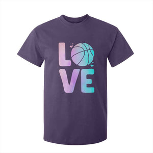 Basketball Lovers T Shirt For Kid Basketball Mom Sports Fan TS10 Purple Print Your Wear
