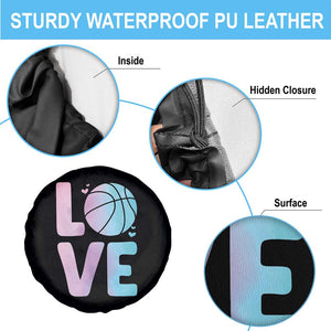 Basketball Lovers Spare Tire Cover Basketball Mom Sports Fan TS10 Print Your Wear