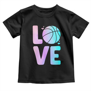 Basketball Lovers Toddler T Shirt Basketball Mom Sports Fan TS10 Black Print Your Wear