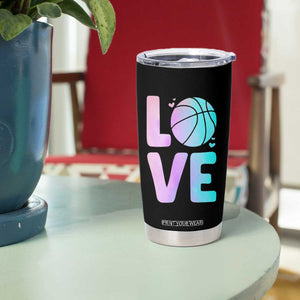 Basketball Lovers Tumbler Cup Basketball Mom Sports Fan TS10 Print Your Wear