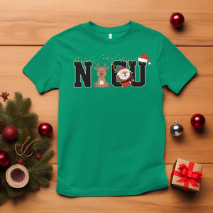 Christmas NICU Nurse T Shirt Cute Reindeer Student Xmas Gift TS10 Irish Green Print Your Wear